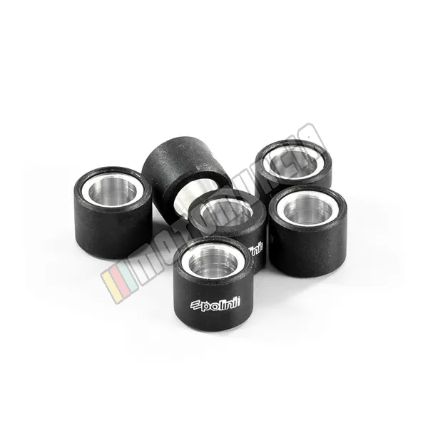 Roller weights set 19x15.5 mm, 3.8 g, content: 6 pcs