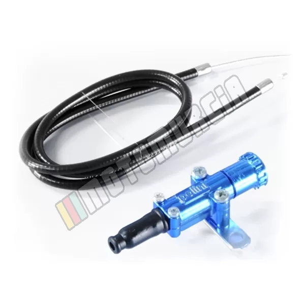 Choke Train completo, lunghezza: 65,0 cm, blu
