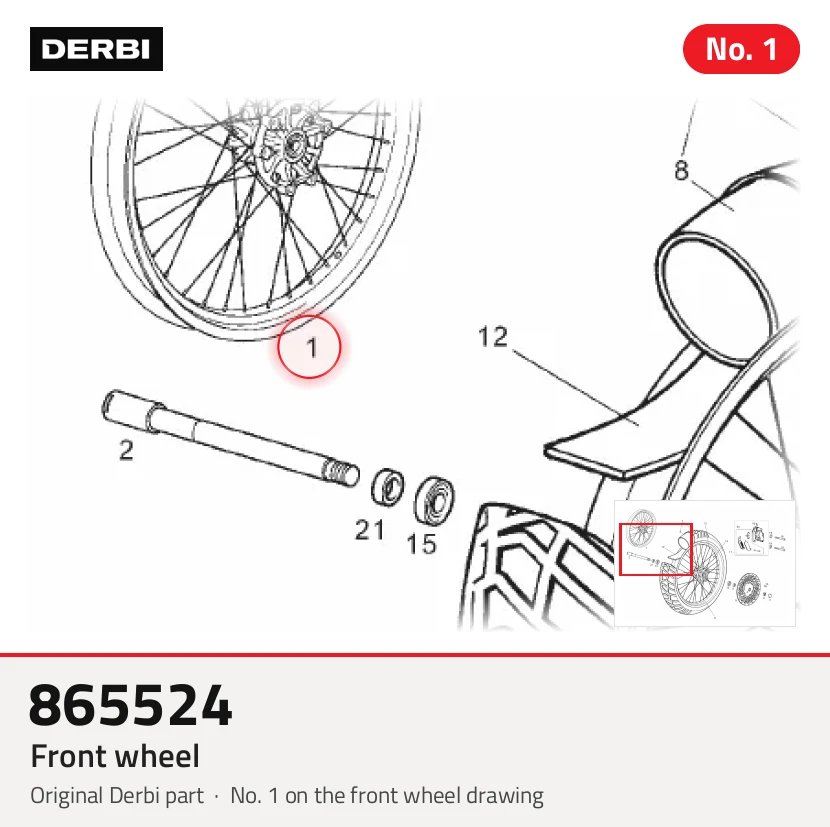 FRONT WHEEL