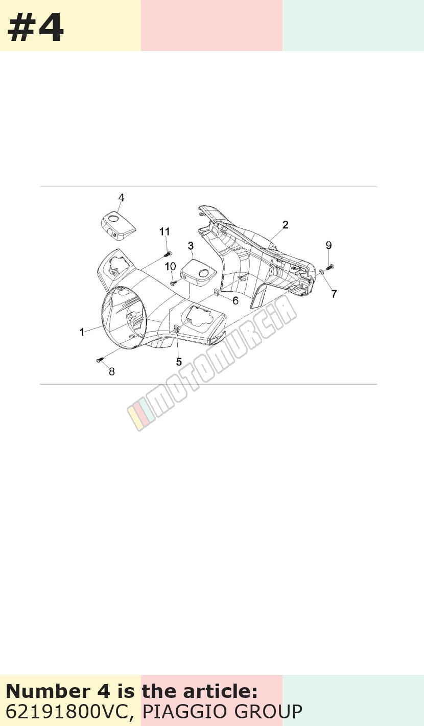 Cache cylindre de frein, droit, vert