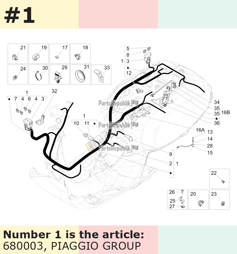 Arnés de cableado (GBR)