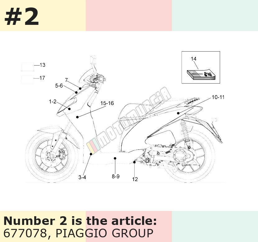 Dekor, Motiv: 125, links