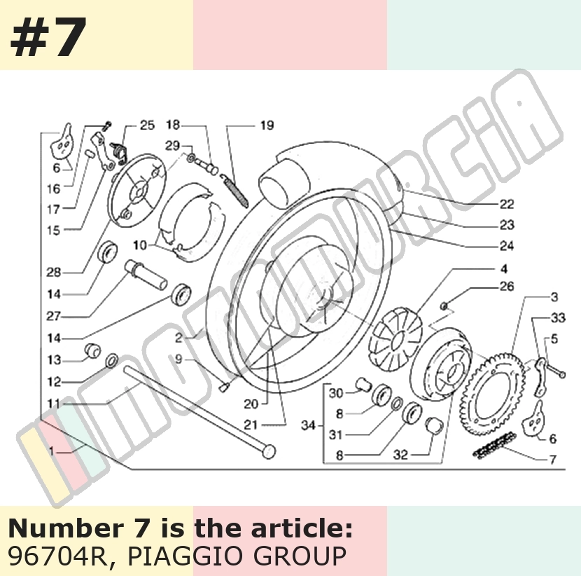 Kette Teilung: 428/134