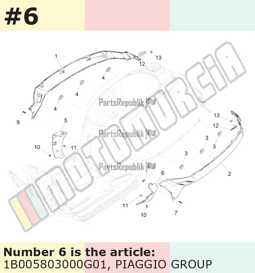 Abdeckung, links, grau, Suffix: G01_metallic grey lucido