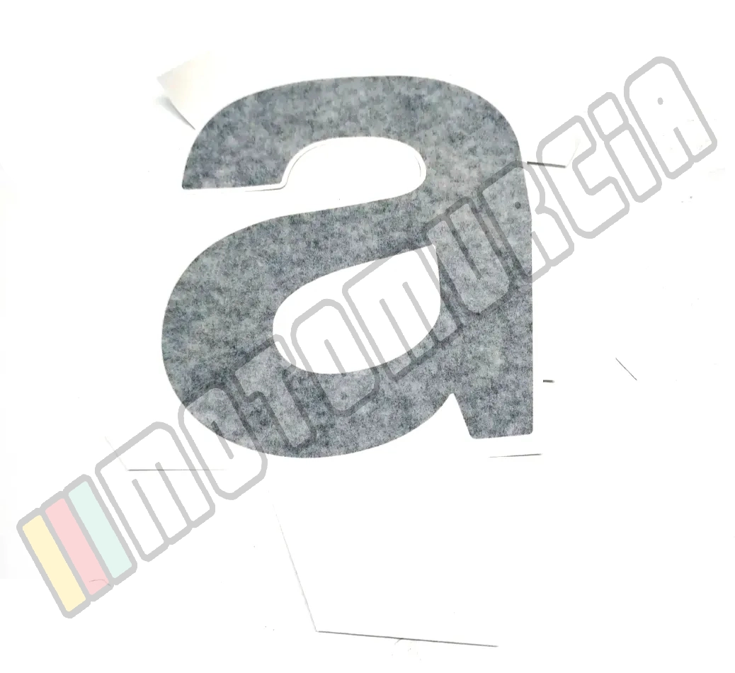 Dekor, Motiv: a, für Iridium Gray-Lackierung, rechts
