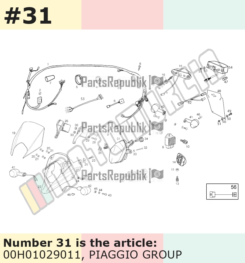 Baugruppe Scheinwerferlinse