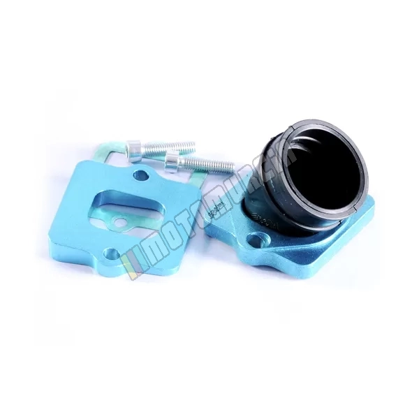 Intake manifold with elevation, Ø 35.00 mm, engine type: Piaggio