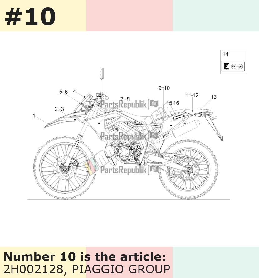 Dekor, Motiv: RCR 50, links