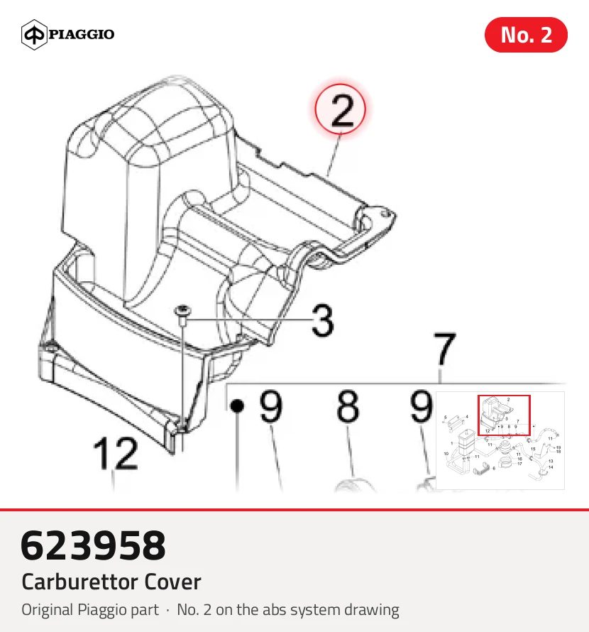 Couvercle carburateur