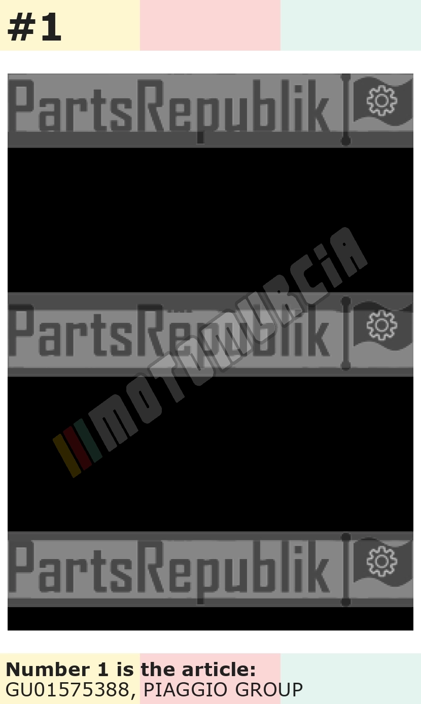 Frontschild, rot, silber