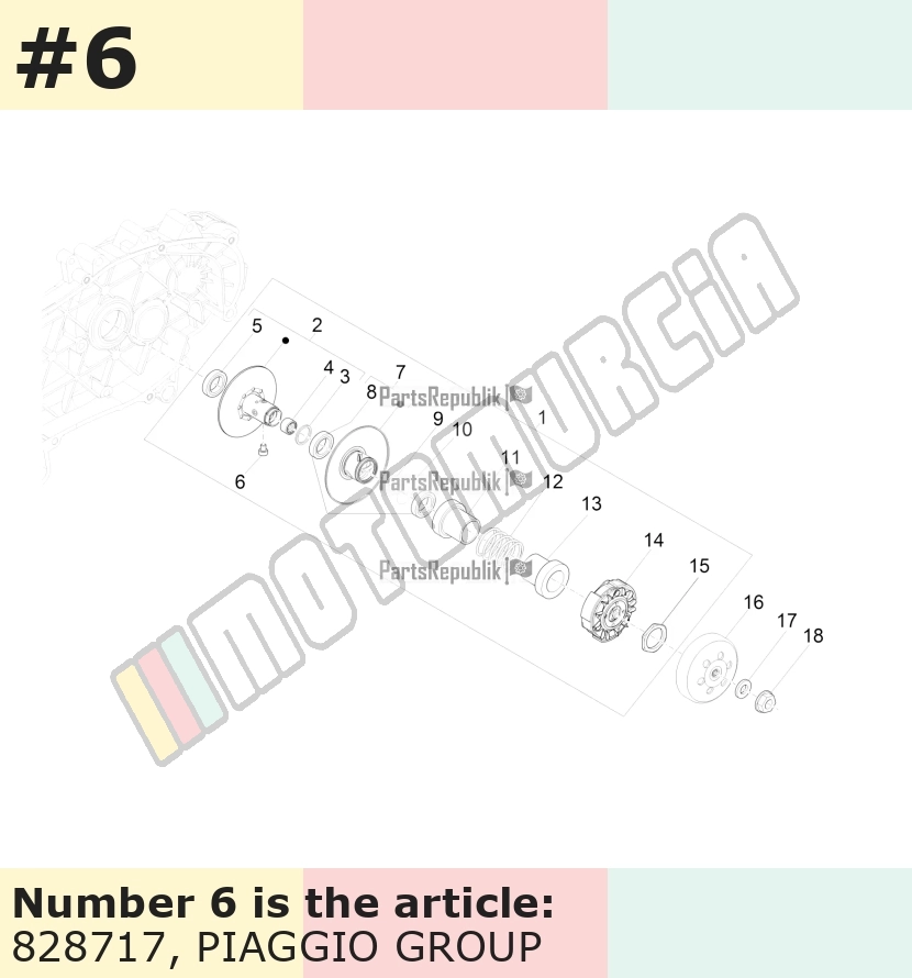 Lunghezza del perno: 13mm