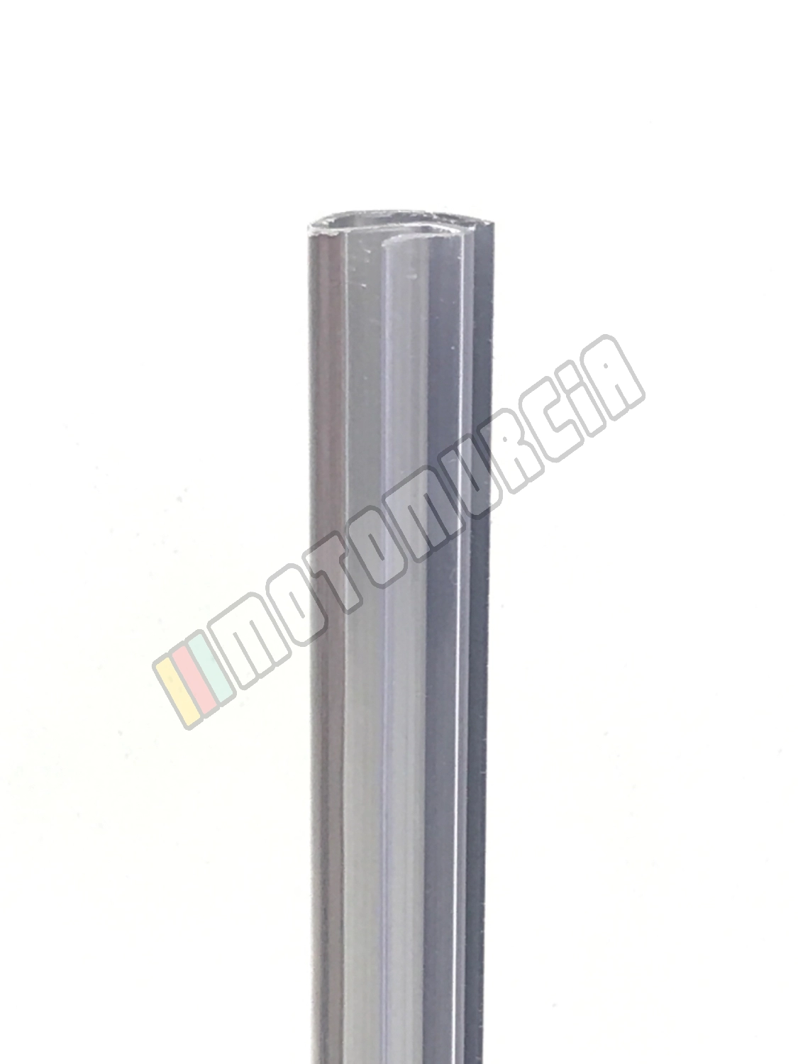 Schlitzrohr links, silber