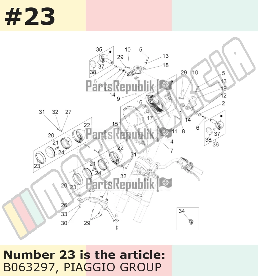 Scheinwerferrahmen