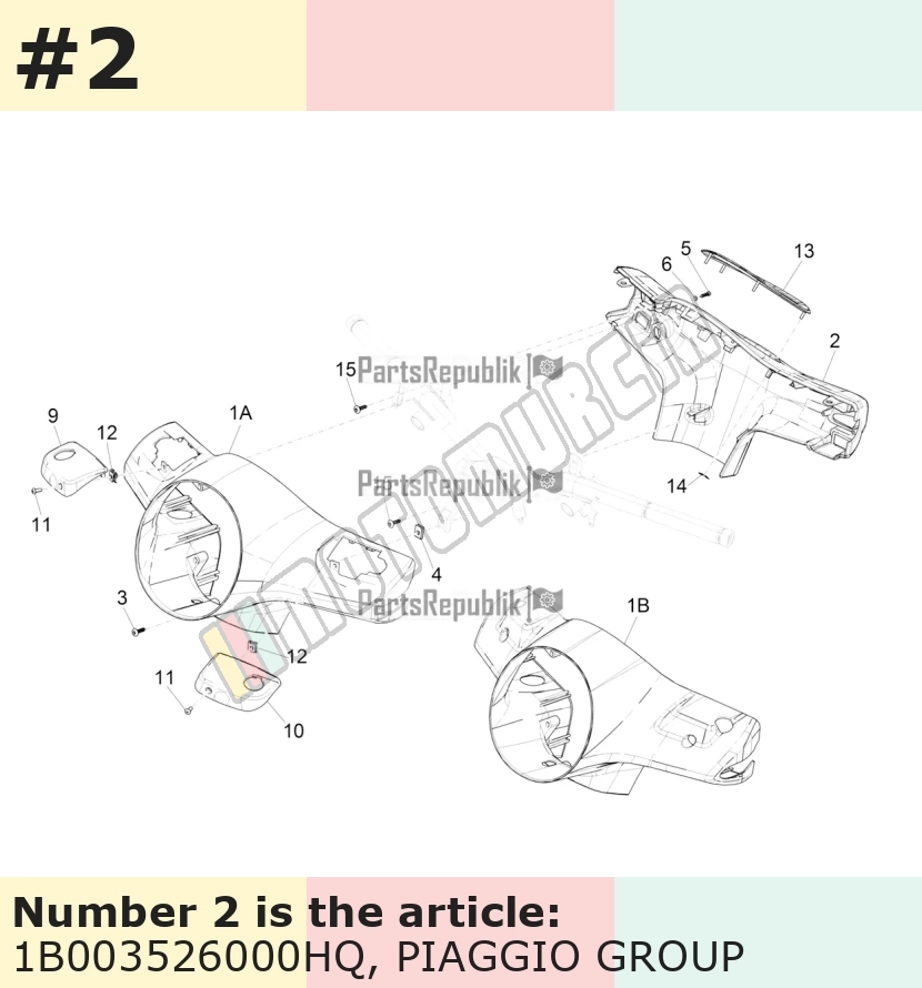 Lenkerverkleidung, hinten, grau, Suffix: HQ_grau / titanium / 707/C