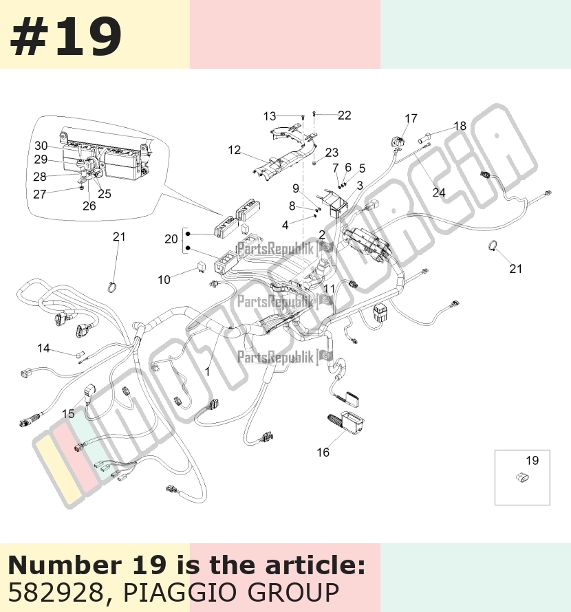 Covering Cap, for diagnostic connector Superseal