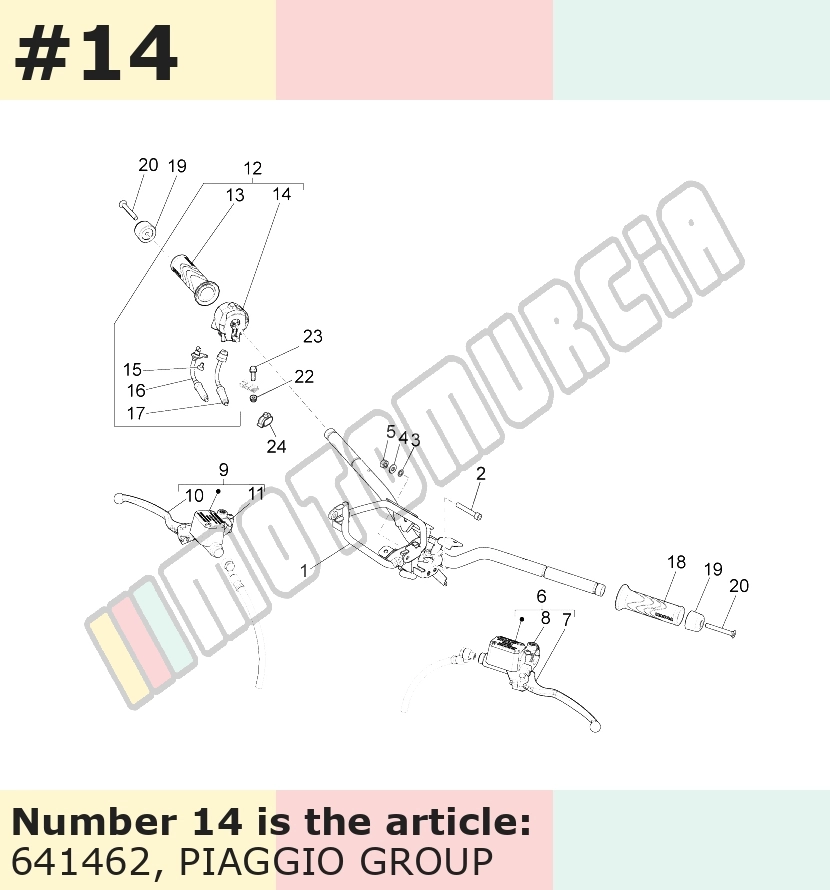 Interruptor de combinación, derecha