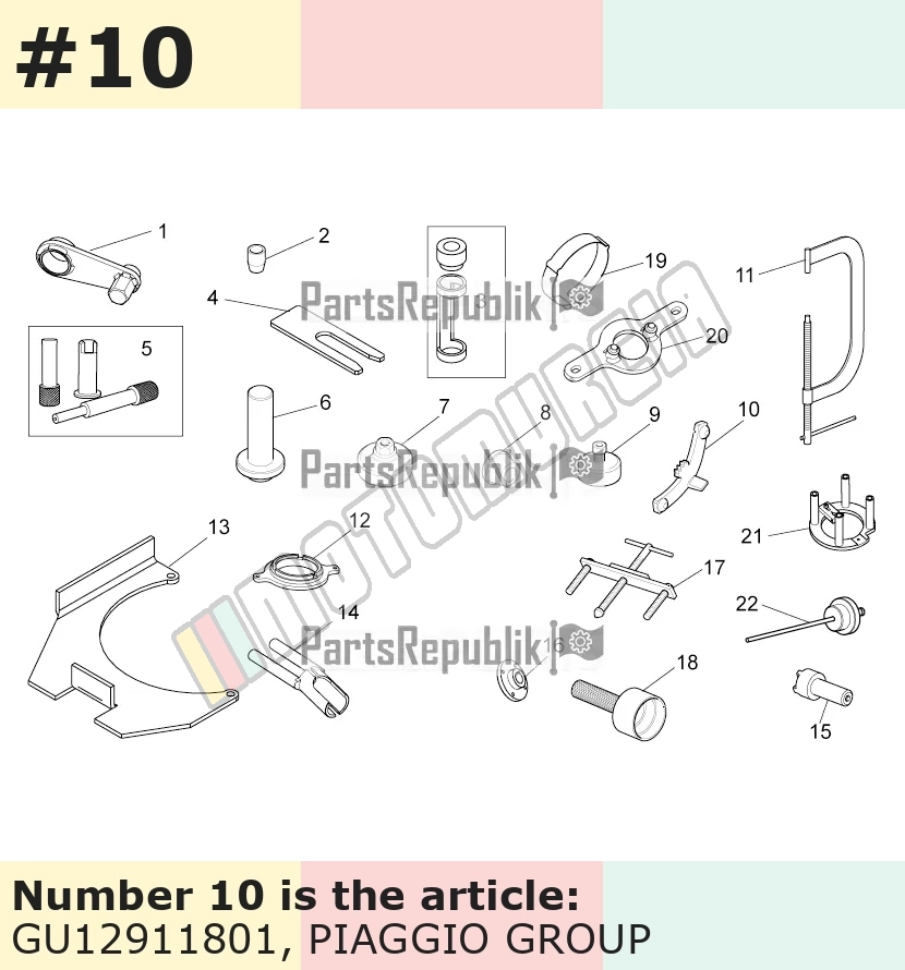 Locking tool for flywheel