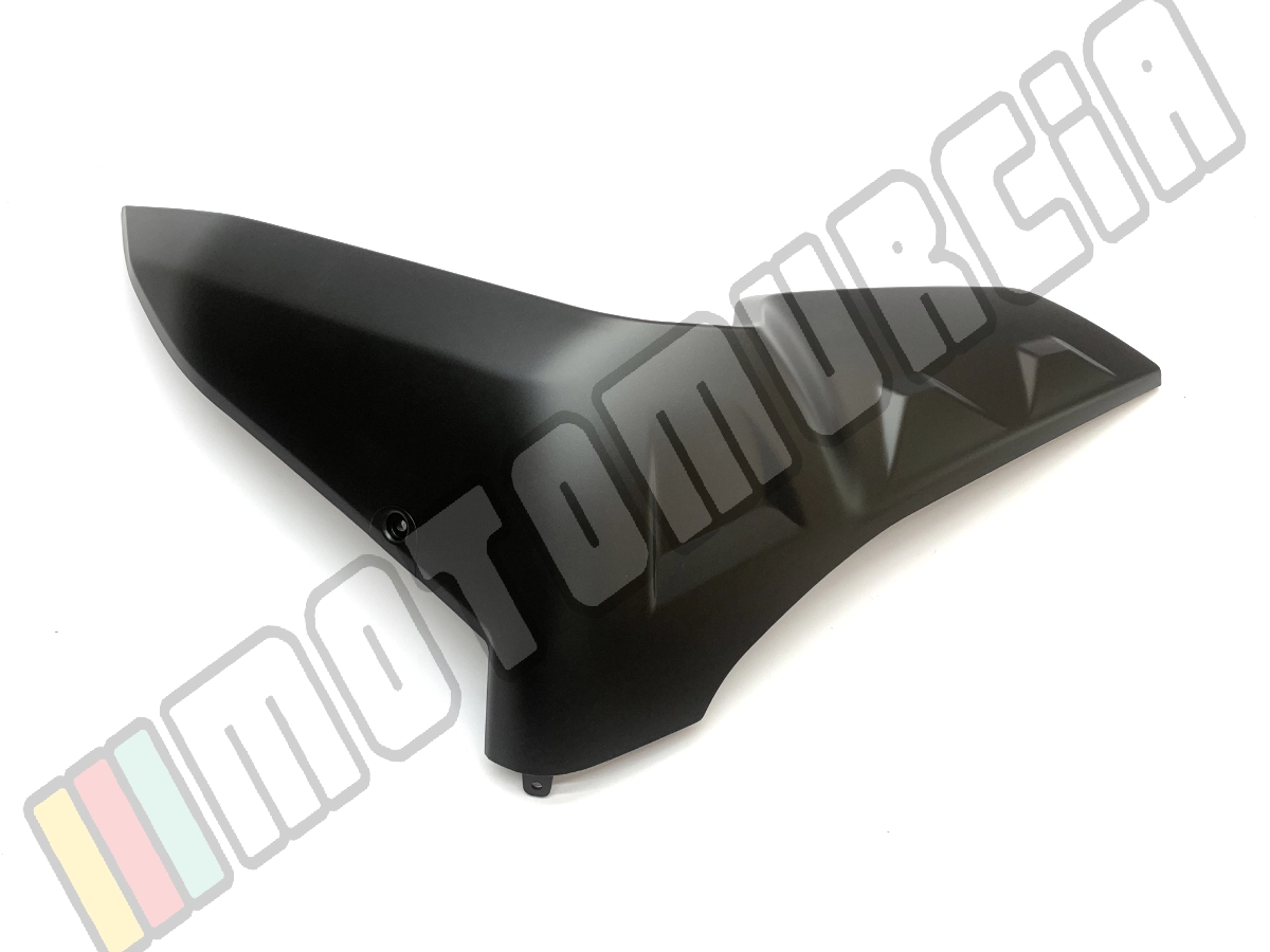 Spoiler, droit, noir, Suffixe et code couleur Piaggio: NS_noir mat 85/C