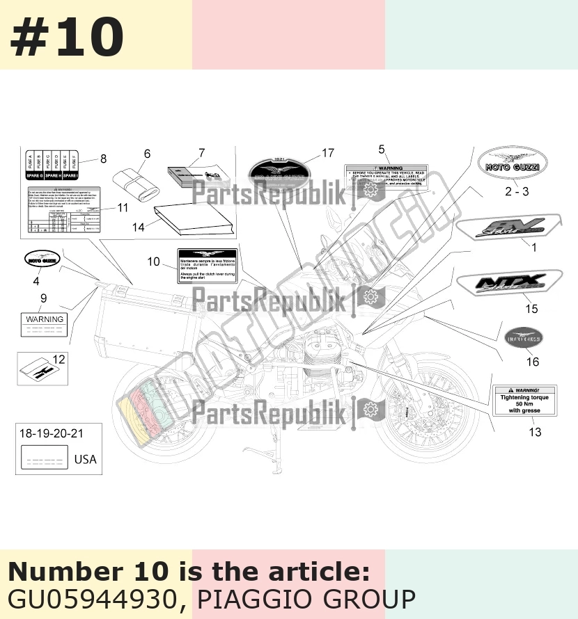 Autocollant, Motif: Engine Start