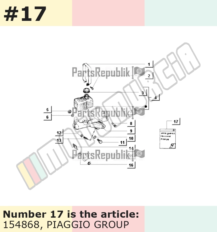 Master Cylinder Maintenance kit