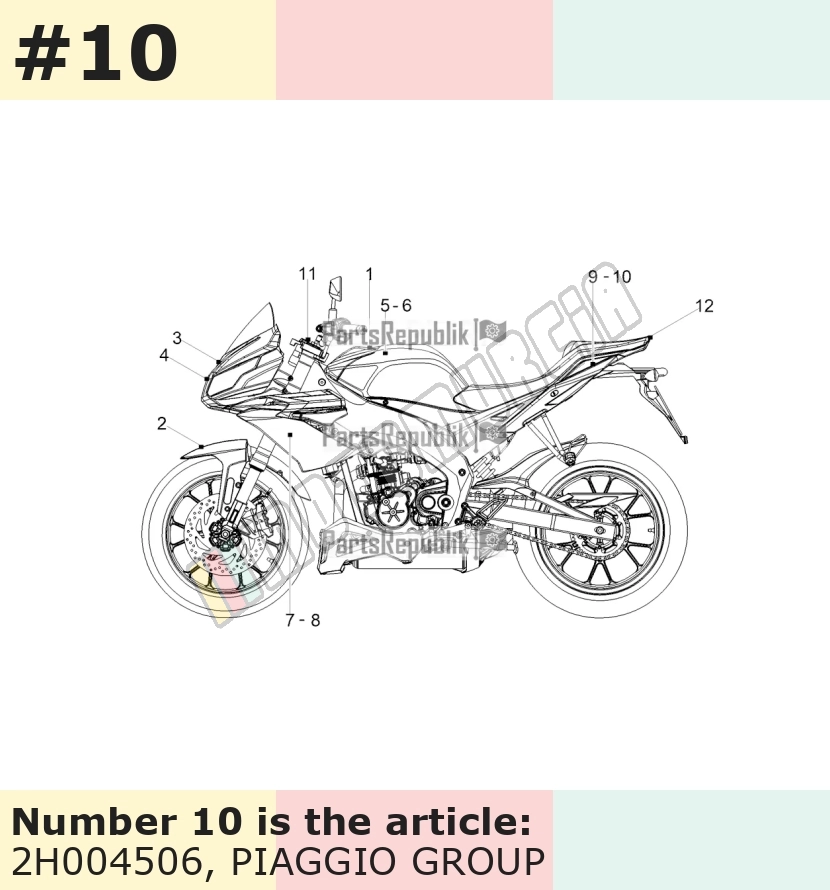 Dekor, Motiv: 125, links