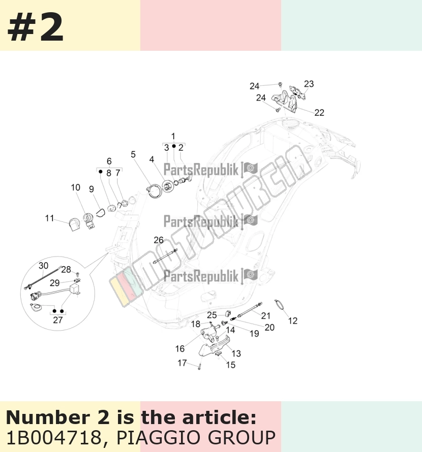 Key Blank with Transponder, Giobert, for vehicles before Euro 5, black
