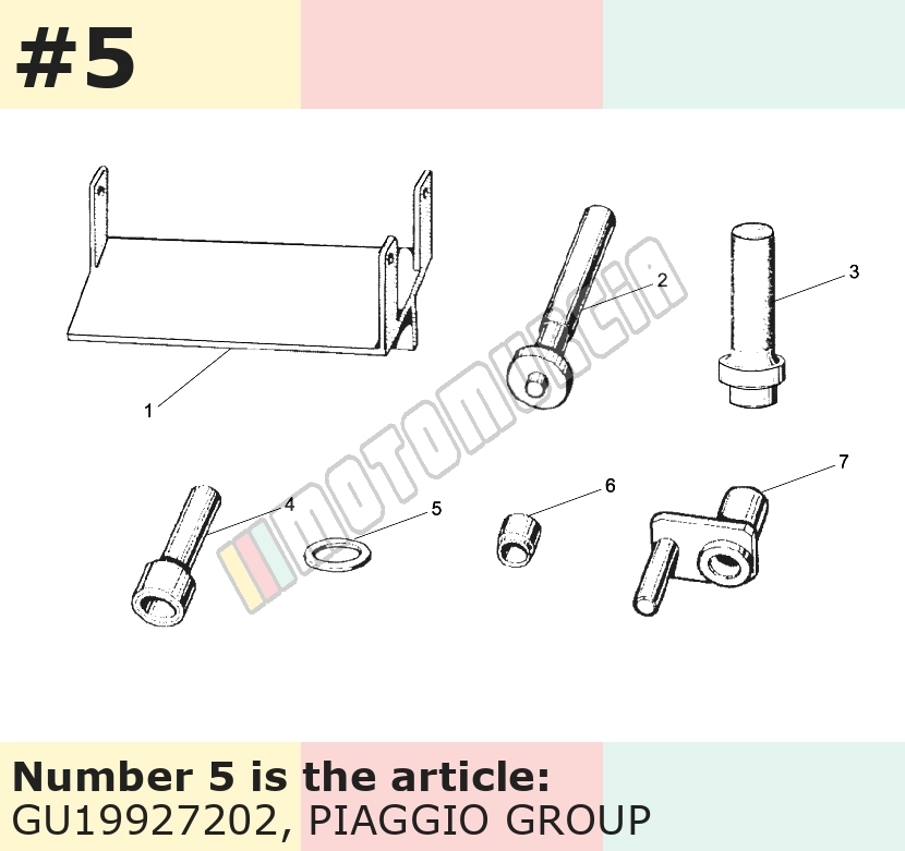 Spacer for installation ring on countershaft