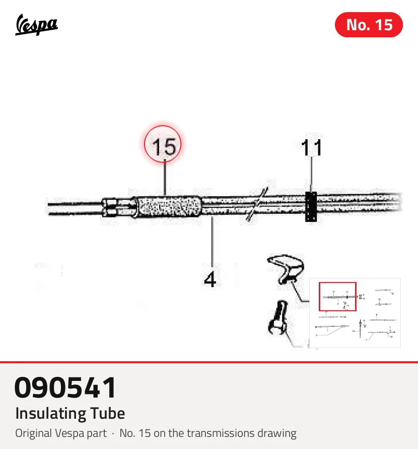 Tube isolant