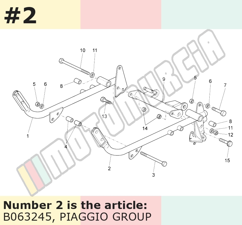 Schwingarm links