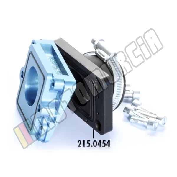 Intake manifold with elevation, Ø 35.00 mm, engine type: Piaggio