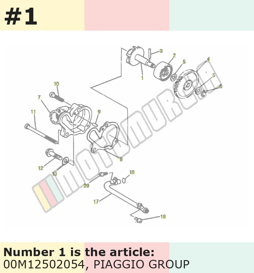 Tenon / pivot