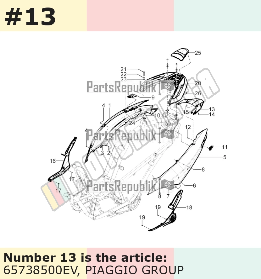 Abdeckung, silber, Suffix: EV_silber orione 713/B