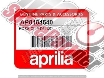 Collier serrage durite Click 31x9 mm