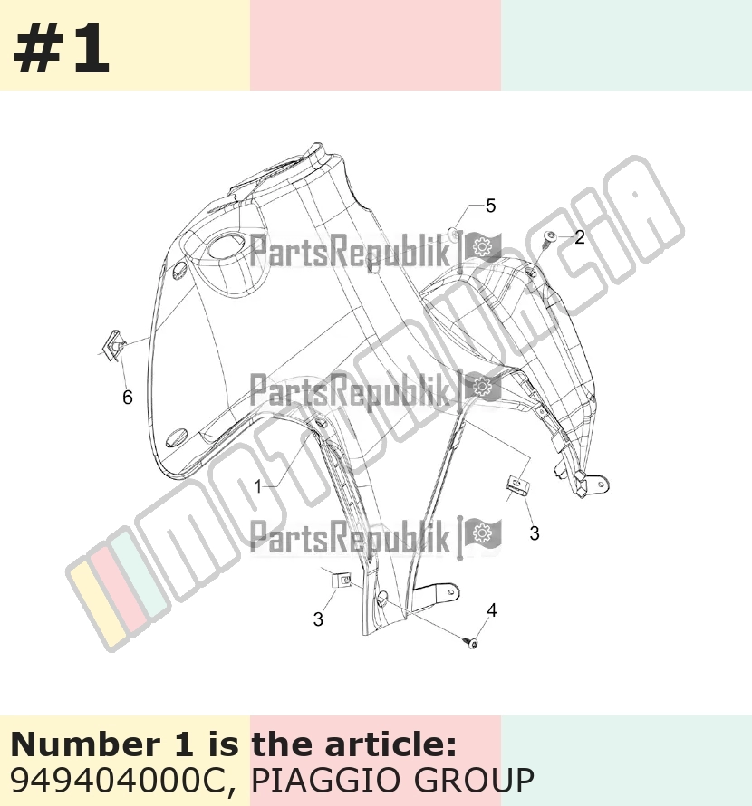 Tablier intérieur