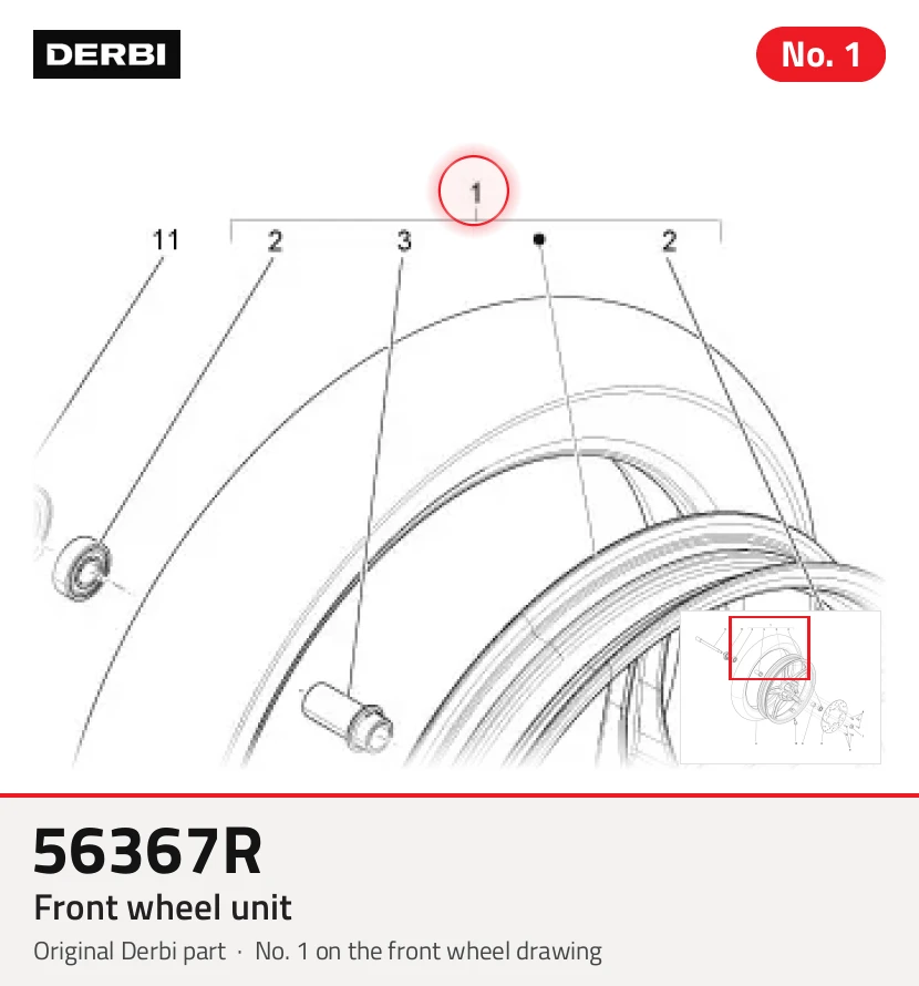 FRONT WHEEL UNIT