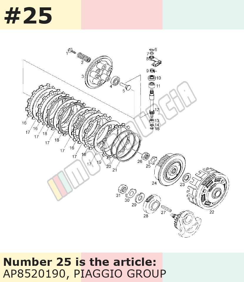 Sicherungsblech 20,2x30x1 mm
