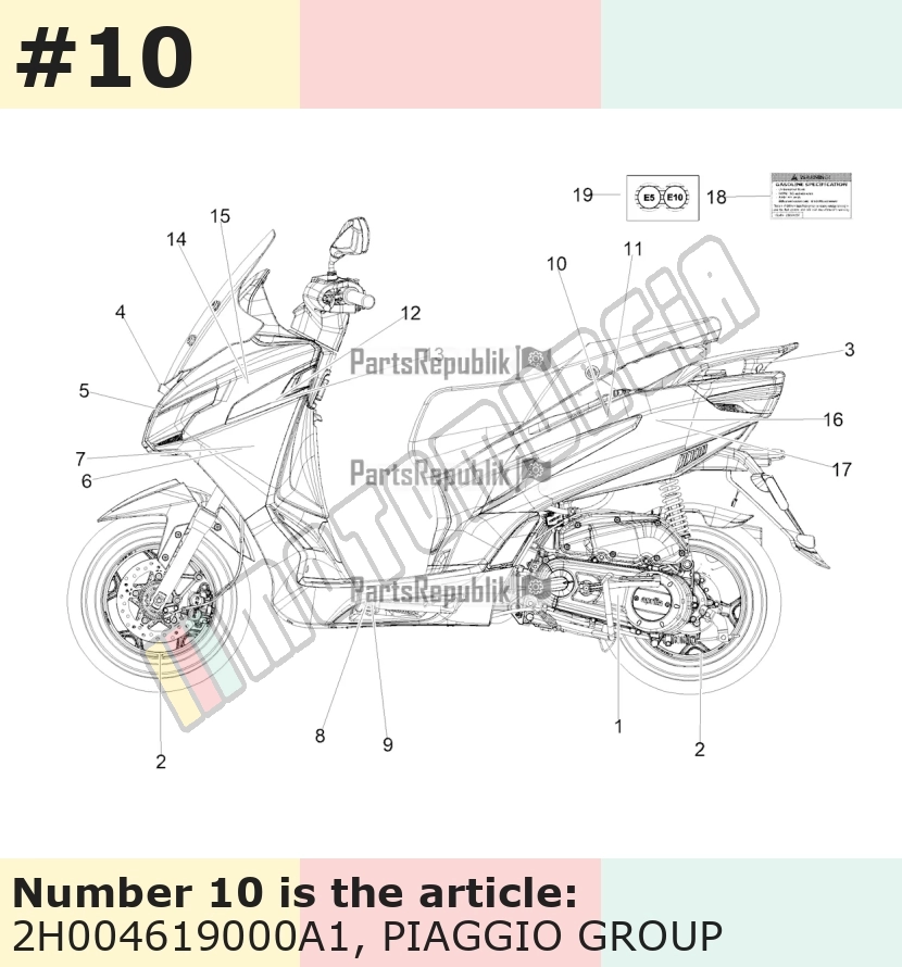 Decalque, Motivo: SXR 50, à esquerda