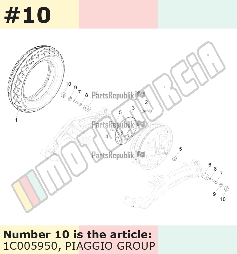 Mutter M6x1.5