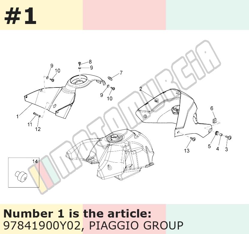 Tankabdeckung, schwarz, Suffix: Y02_Guzzi schwarz