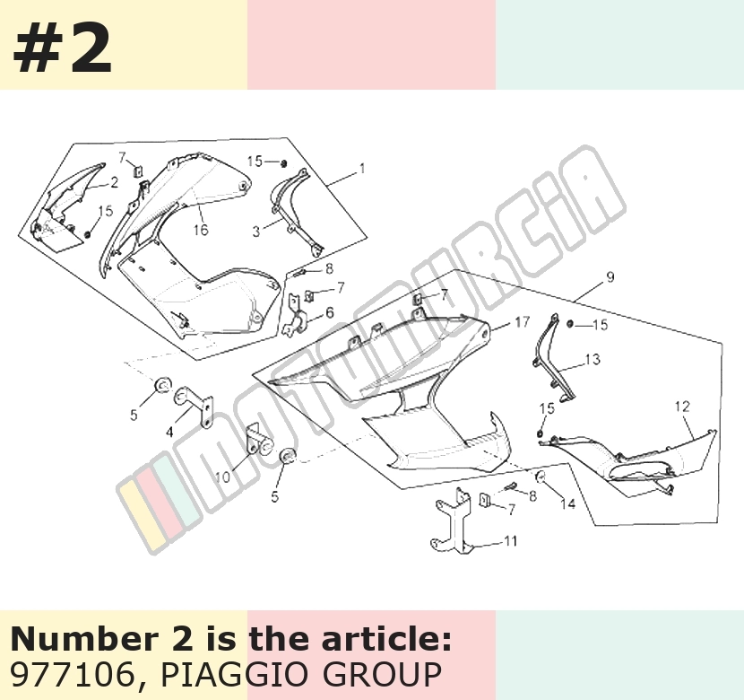 Bracket for indicators, front, right