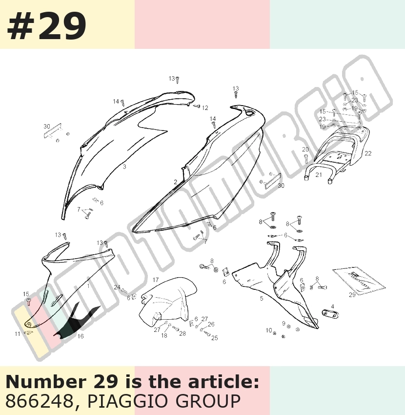 Aufklebersatz, Motiv: Atlantis Bullet