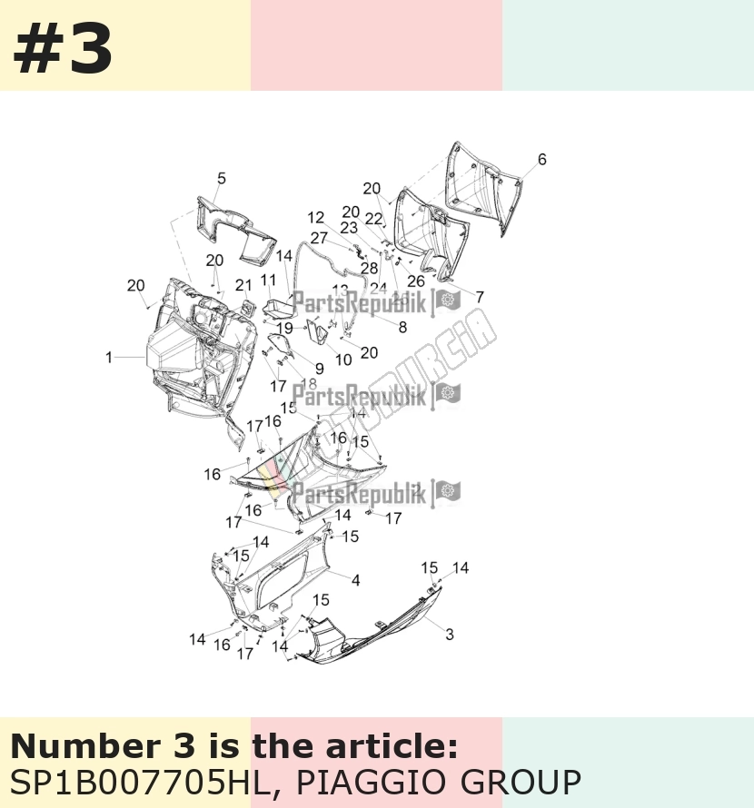 Spoiler, links, grau, Suffix: HL_grau 700/C