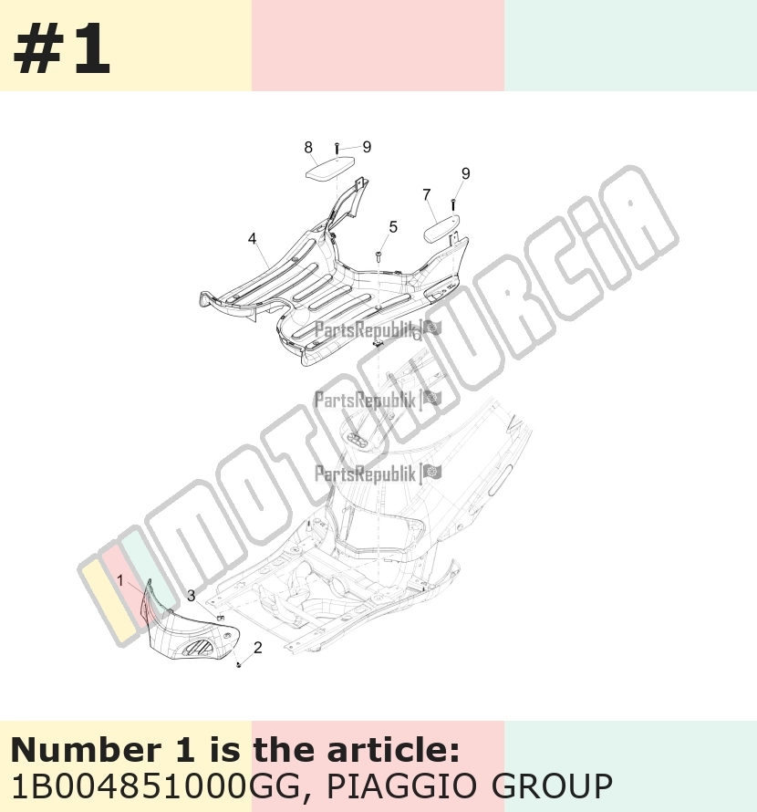 Trappe d'inspection, jaune, Suffixe et code couleur Piaggio: GG_jaune 977