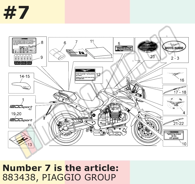 Moto Guzzi mode d'emploi I-F-D-NL