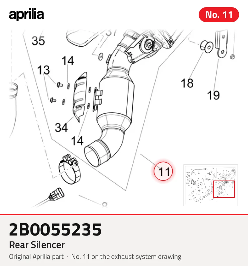 Eindgeluiddemper