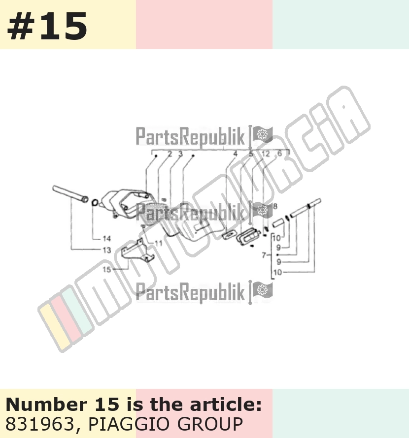 Bracket for secondary air filter