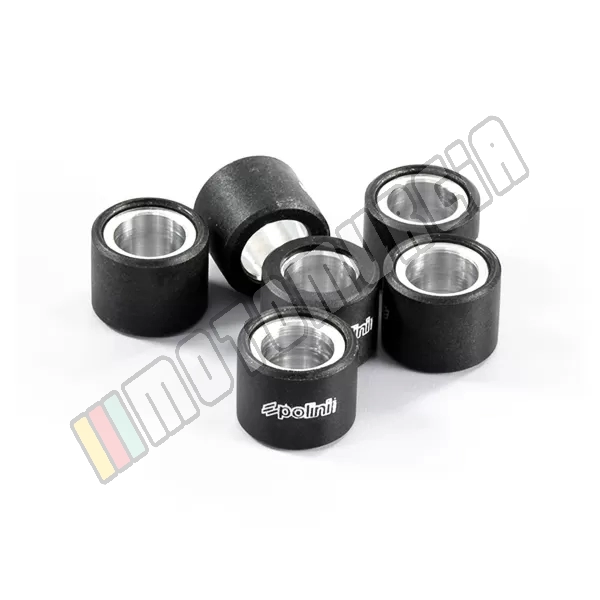 Roller weights set 19x15.5 mm, 9.1 g, content: 6 pcs