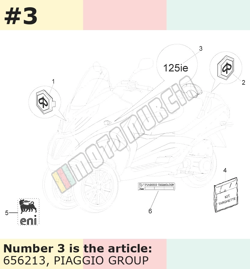 Dekor, Motiv: 125 ie