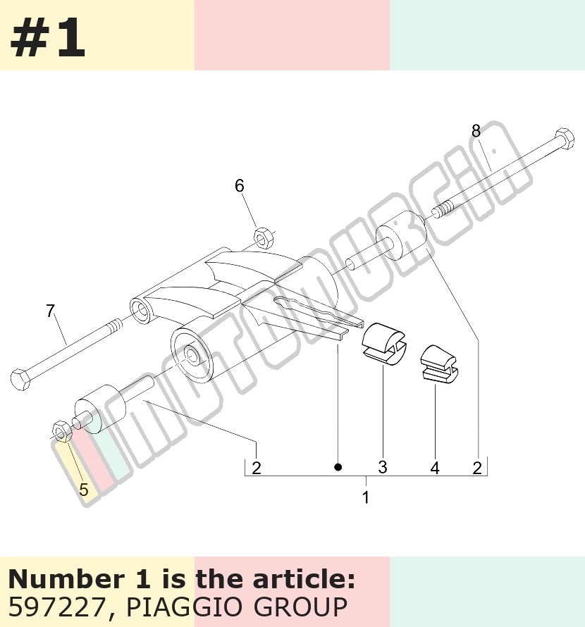 Bras oscillant