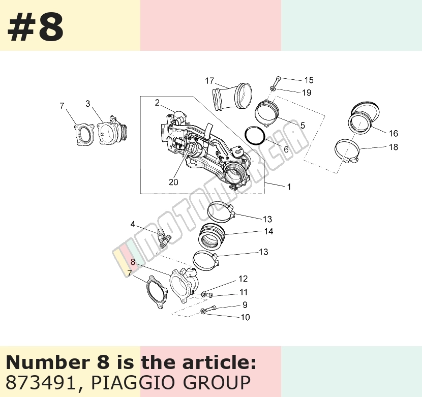 Ansaugstutzen, rechts